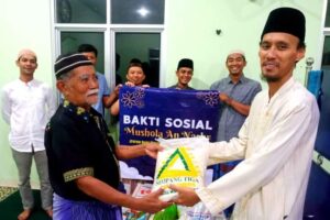 Warga Perumahan Bumi Waras & GAS Pringsewu Bakti Sosial Gerakan Sedekah Beras