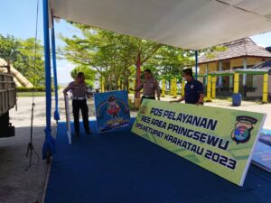 Arus Mudik, Polres Pringsewu Siapkan Pos Pelayanan & Pos Pengamanan