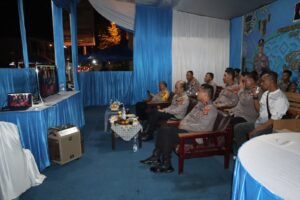 Pos PAM Idulfitri 1444 H Ditinjau Kapolres Pringsewu