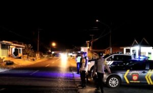 Polres Tanggamus Pastikan Keamanan Pemudik Di Jalan Lintas Barat Sumatera