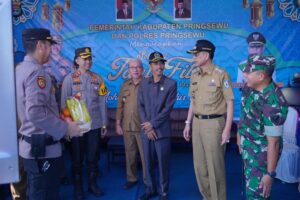 Pantau Arus Mudik, Penjabat Bupati Pringsewu Tinjau Pos Pelayanan & Pengamanan