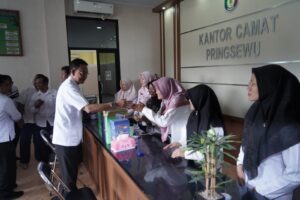 Pasca Libur Idulfitri, Pj. Bupati Pringsewu Sidak Perangkat Daerah