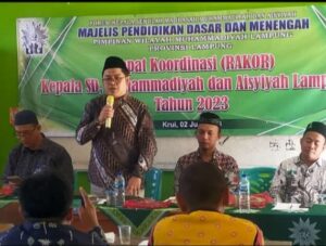 Giat Forum Kepala Sekolah, Madrasah Muhammadiyah Provinsi Lampung