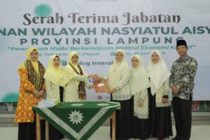 Pimpinan Wilayah Nasyiatul Aisyiyah Lampung launching Produk Nala Lipblam