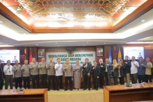 Kapolda Lampung, Audiensi dengan Rektor Universitas Lampung