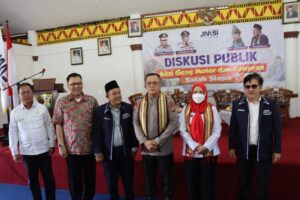 Kapolda Lampung, Menjadi Narasumber Dalam Diskusi Publik Mengenai Geng Motor