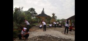 Polres Pringsewu Revitalisasi Pure Giri Sutra Mandala Gadingrejo