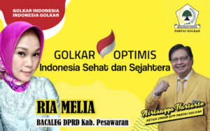 Ria Melia Bacaleg Partai Golkar, Dapil 1, Kabupaten Pesawaran Kecamatan Gedung Tataan, Sosok Sederhana Peduli dan Merakyat