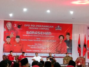 Bung Iqbal menjadi Narasumber Sarasehan DPD PDI Perjuangan Lampung