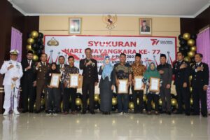 Bantu Ungkap Kasus Curanmor, Empat Warga Diganjar Penghargaan Polres Tanggamus