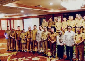 Pj. Bupati Pringsewu Hadiri Rakor Perumusan Kebijakan Netralitas ASN Yang Menjabat Pj. Kepala Daerah
