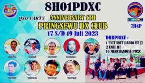 Meriahkan HUT Pertama, Pringsewu DX Club Gelar 1st Anniversary PDXC 2023