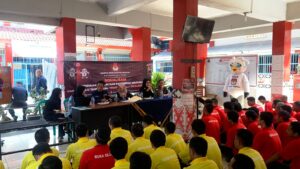 Gandeng KPU Kab. Tanggamus, Rutan Kota Agung Laksanakan Sosialisasi Pemilu Kepada WBP