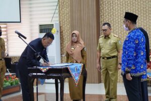 Pj.Bupati Pringsewu Lantik 89 Pejabat Fungsional