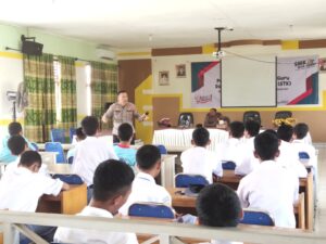 Cegah Tawuran, Polres Pringsewu Kunjungi SMKN 1 Gadingrejo