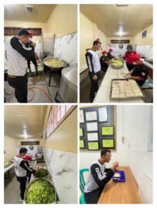 Jaga Kualitas Makanan WBP, Petugas Dapur Rutan Pastikan Proses Pengolahan Berstandar Layak Higiene