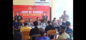 Jumat Curhat, Kapolres Pringsewu Imbau Masyarakat Waspadai Curanmor dan kasus Kekerasan Seksual