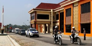 Polres Pringsewu Gelar Pelatihan Pengawalan Dalam Rangka Menghadapi Pemilu 2024