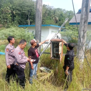 Bapak, Anak dan Menantu Terlibat Kasus Pencurian Kabel Listrik Di Pringsewu