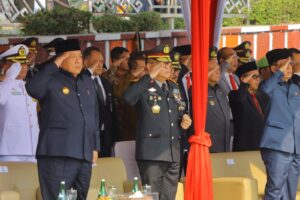Hadiri Upacara HUT TNI, ini Ucapan Kapolda Lampung