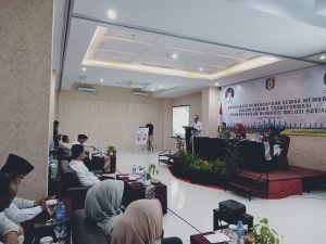 Pemkab Pringsewu Sosialisasi Pembudayaan Gemar Membaca Dalam Rangka Transformasi Perpustakaan Berbasis Inklusi Sosial