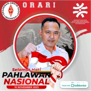 Peringati Hari Pahlawan ke-78, ORARI Lokal Pringsewu Gelar Special Event Station