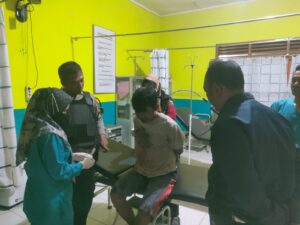 Kepergok Mencuri di Pabrik Padi, Warga Pringsewu Babak Belur diamuk Massa