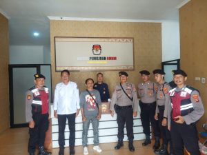 Satgas Preventif Operasi Mantap Brata Polres Pringsewu Gencar Patroli dan Jaga Logistik Pemilu