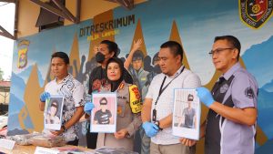 Tempat Kost Jadi Target Curanmor, 3 Pelaku Ditangkap Ditreskrimum Polda Lampung