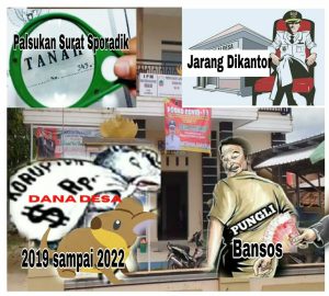 APH Segera Audit Dugaan Indikasi Korupsi Dan Memonopoli Dana Desa Untuk Kepentingan Pribadi Di Desa Kalisari Natar