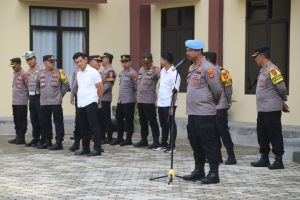 Kasi Propam Polres Pringsewu Ingatkan Anggotanya untuk Tetap Netral dalam Pemilu 2024