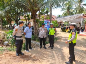 Belasan Lokasi Kampanye di Pringsewu Dijaga Ratusan Polisi