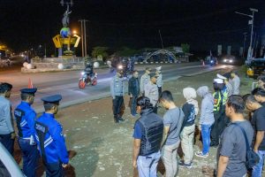 Patroli Malam Polres Pringsewu: Langkah Preventif Antisipasi Gangguan Keamanan Jelang Nataru