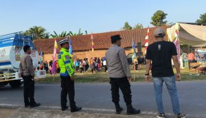 Lima Lokasi Kampanye di Pringsewu Dijaga Aparat Kepolisian