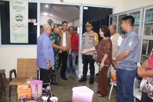 Amankan Misa Natal, Kapolres Pringsewu bersama Forkopimda Pimpin Patroli Gabungan dan Pengecekan Gereja