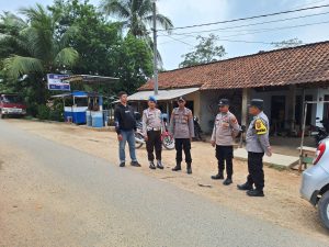 Polres Pringsewu Amankan Kampanye Calon Legislatif Golkar di Pekon Sinar Mulya