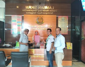 Dugaan Selewengkan Dana Desa Kepala Pekon Suhartono Resmi Di Laporkan Kejaksaan Tanggamus