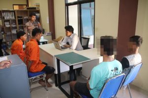 Empat Pelaku Kekerasan Terhadap Anak Dibawah Umur Ditangkap Polisi