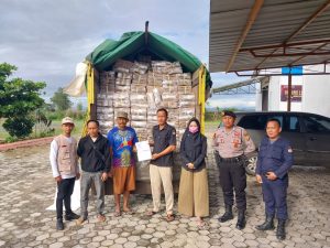 Polres Pringsewu amankan Kedatangan Logistik Pemilu