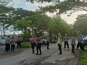 Polisi Amankan 5 Lokasi Kampanye Di Pringsewu