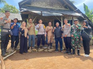 Polres Pringsewu Cek Lokasi TPS Pemilu 2024 Berkategori Rawan