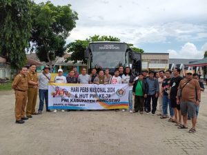 Delegasi PWI Pringsewu Hadiri Perayaan HPN 2024 dan HUT ke-78 PWI di Jakarta