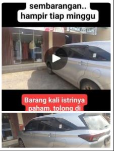 Ketua Bawaslu Bungkam terkait Kendaraan Tanpa Plat Nomor Diduga Milik Oknum Anggota Bawaslu Pringsewu