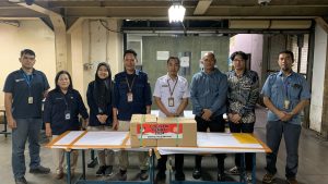 Polres Pringsewu Dampingi KPU Lakukan Pengambilan Kekurangan Surat Suara Pemilu