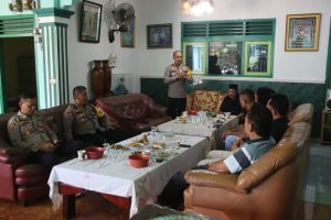 Kapolres Pringsewu Safari kamtibmas Untuk Ciptakan Kamtibmas Yang Aman Jelang Pemilu 2024