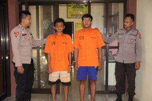 Dua Pencuri Mobil Yang Terparkir di Halaman Hotel Urban Pringsewu Berhasil Ditangkap Polisi