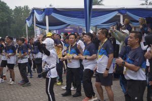 Penjabat Bupati Pringsewu Ikuti Water Day Run Lampung 2O24