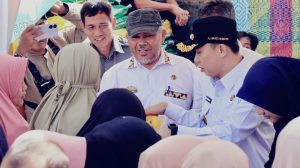 Pj.Bupati Pringsewu Tinjau Gerakan Pangan Murah