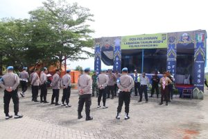 Tim Divpropam Polri Tinjau Pos Pengamanan Idul Fitri di Pringsewu, Ini Tujuannya