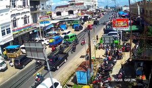 Ribuan Pemudik Lintasi Pringsewu, Arus Lalin Masih Lancar